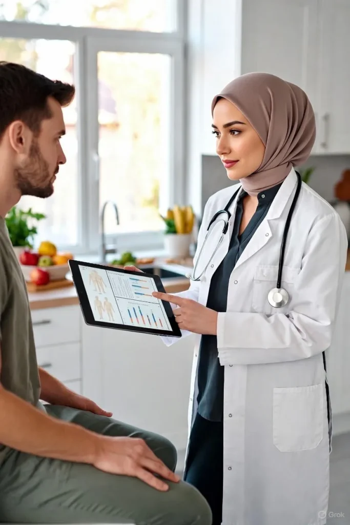 مشاور تغذیه در منزل چیست و چه مزایایی دارد؟