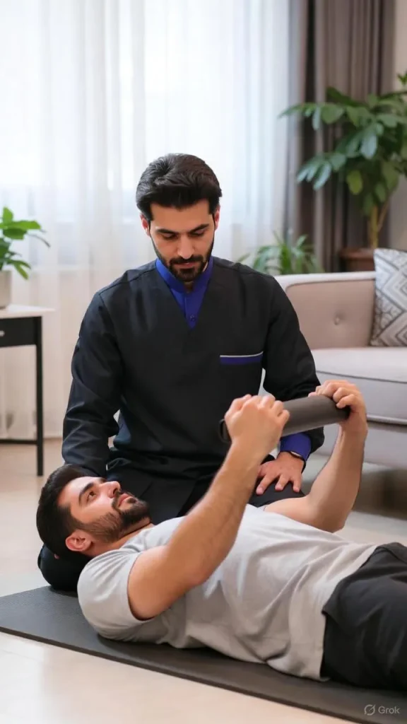 فیزیوتراپی در منزل چیست و چه مزایایی دارد؟