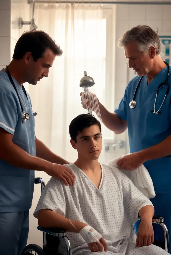 استفاده از خدمات استحمام در منزل در تبریز توسط آذرشفا